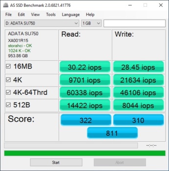 su750 as ssd 2