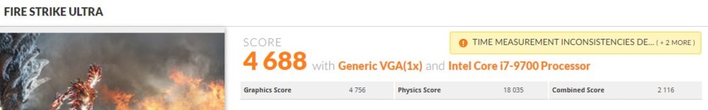 RX 5600 3DMark FireStrike Ultra