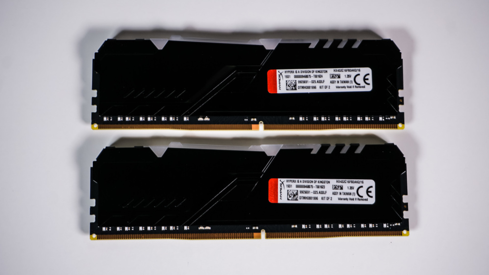 HyperX Fury RGB DDR4-3200 16GB Memory Kit