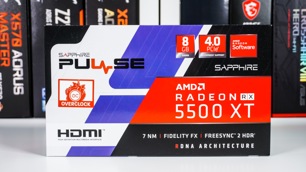 Sapphire Pulse RX 5500 XT 8GB Graphics Card