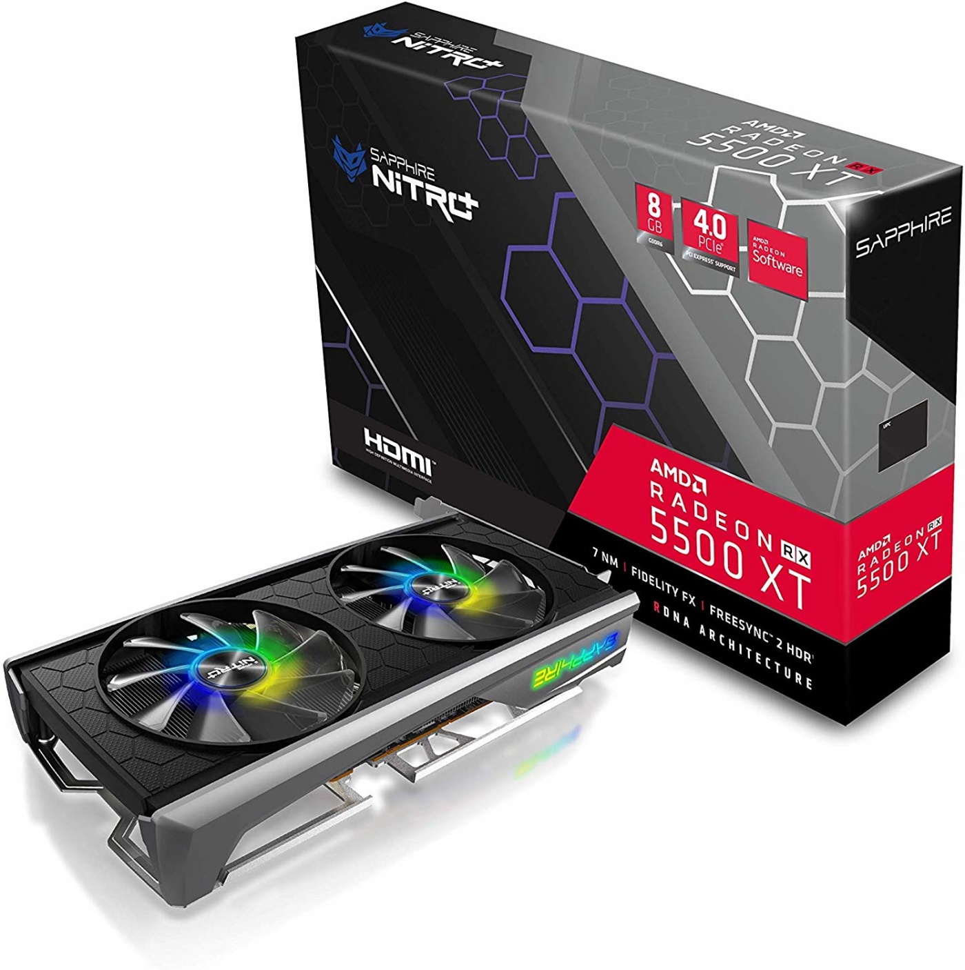sapphire rx5500 xt 1