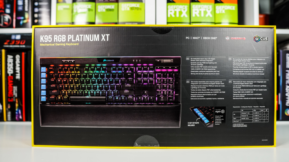 Corsair K95 RGB Platinum XT Gaming Keyboard