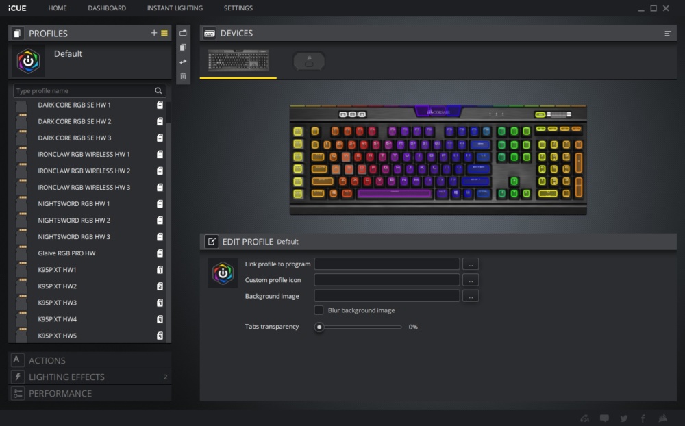 corsair k95 platinum xt ss2