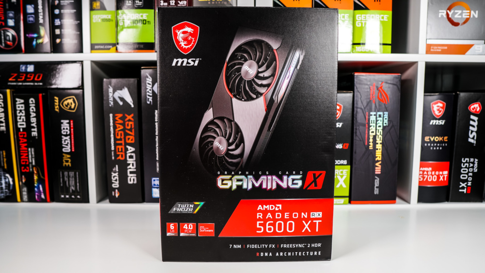MSI Radeon RX 5600 XT Gaming X Graphics Card