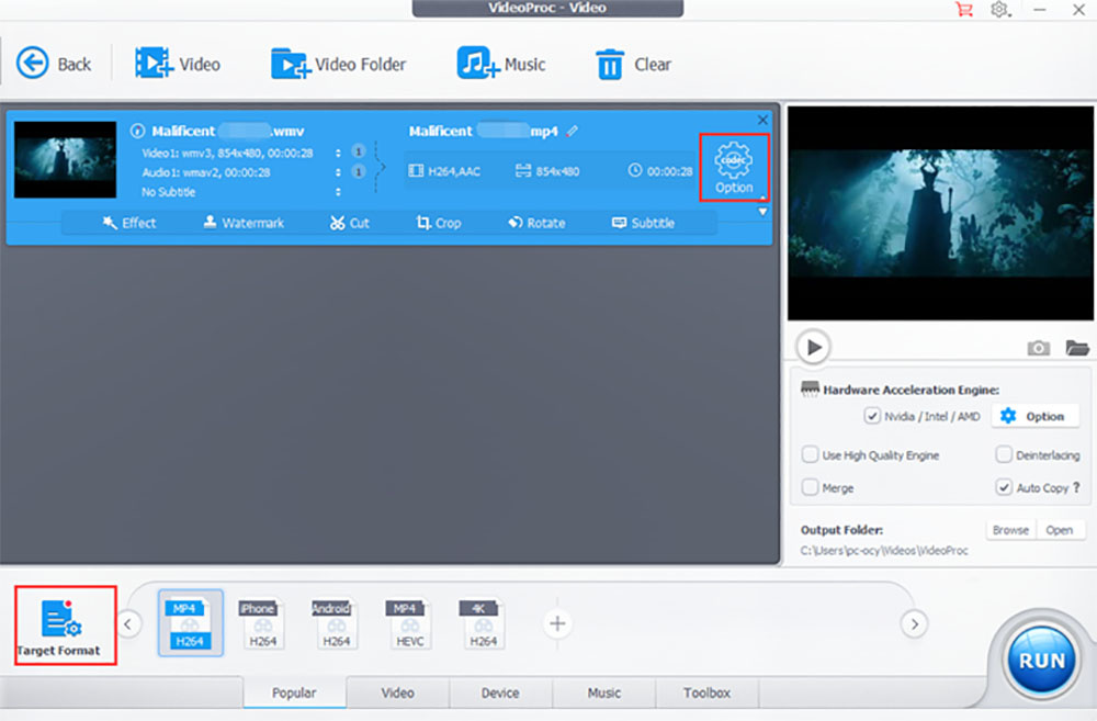 video proc 2