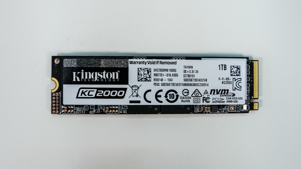 Kingston KC2000 1TB Solid State Drive