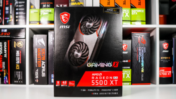 MSI Radeon RX 5500 XT Gaming X Graphics Card