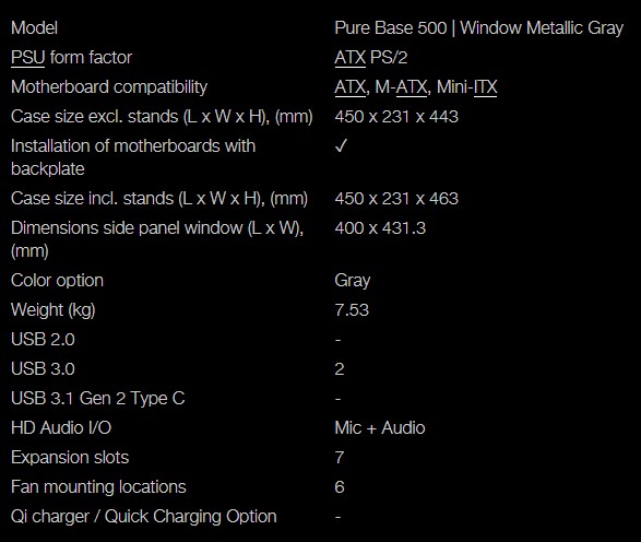 pure base 500 metallic