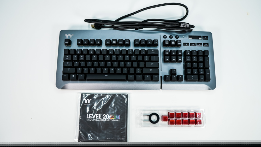 Thermaltake Level 20 RGB Titanium Gaming Keyboard