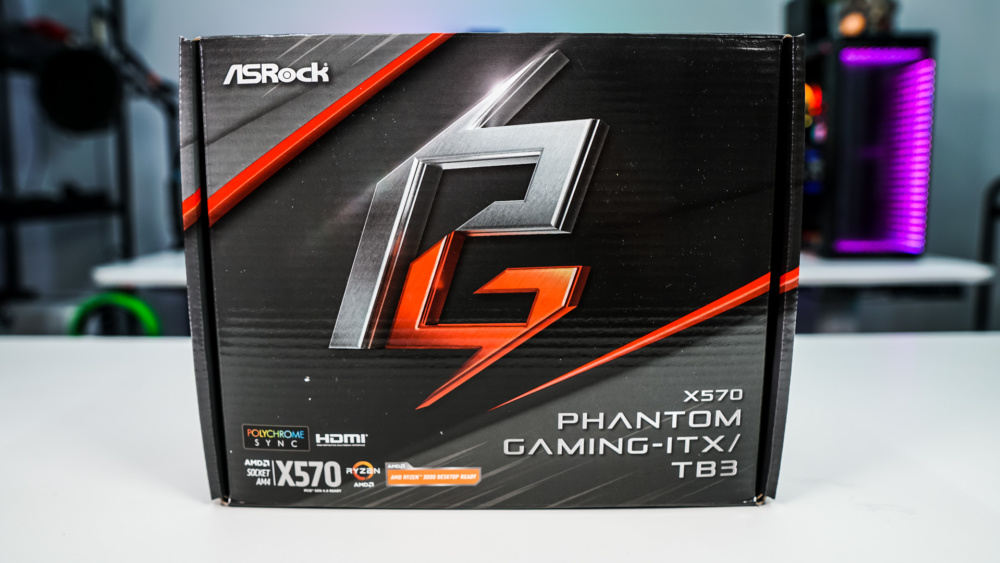 ASRock X570 Phantom Gaming-ITX/TB3 Motherboard
