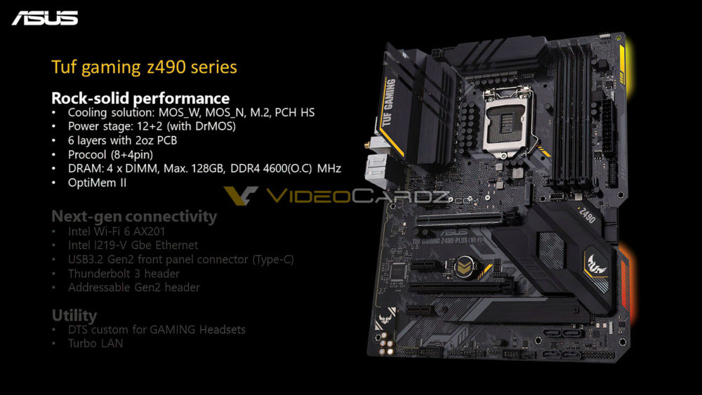 ASUS TUF Z490 PLUS