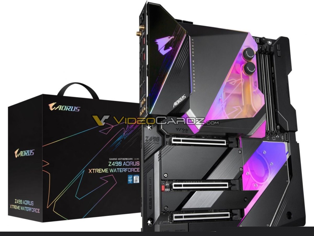 Gigabyte Z490 AORUS Xtreme WaterForce