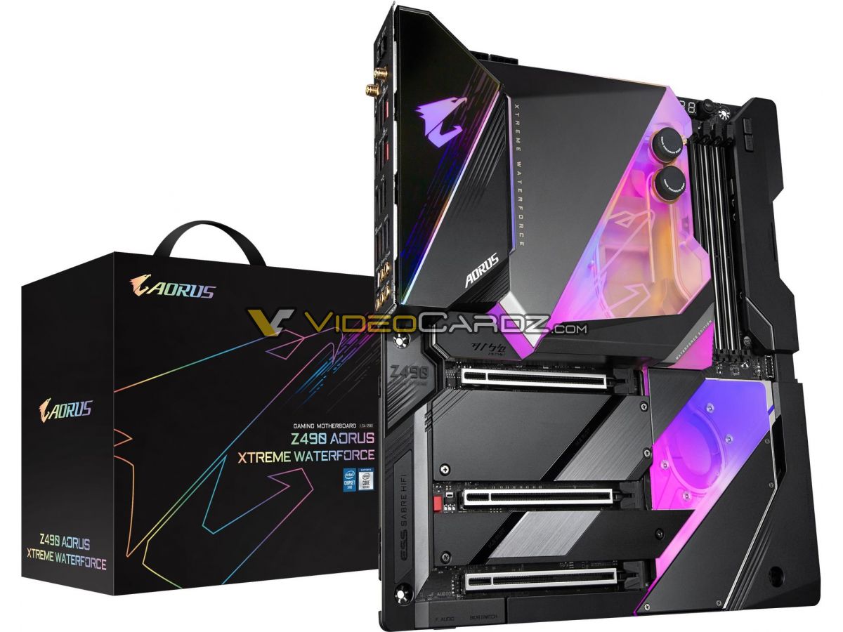 Gigabyte Z490 AORUS Xtreme WaterForce