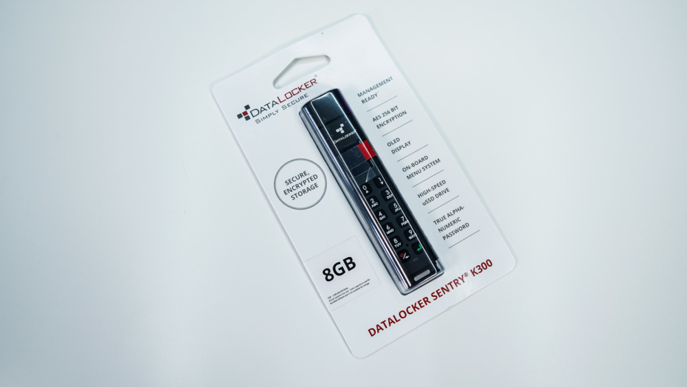 DataLocker Sentry K300 Encrypted Flash Drive