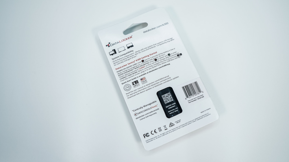 DataLocker Sentry K300 Encrypted Flash Drive