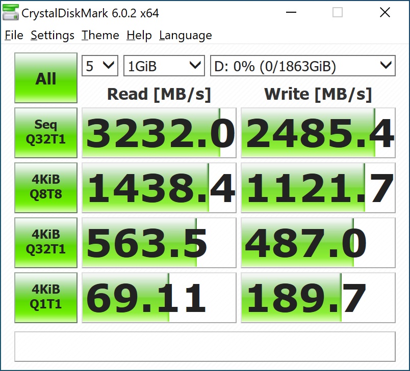 hp exp950 crystal