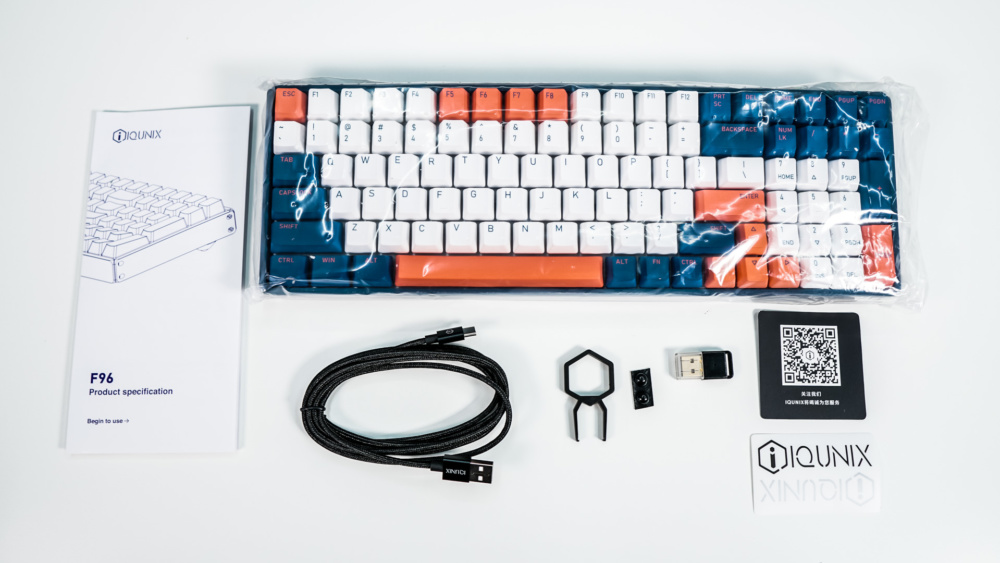 iQunix F96 Coral Sea Wireless Mechanical Keyboard