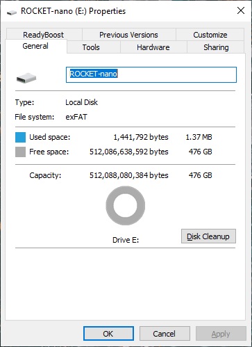 rocket nano info 1