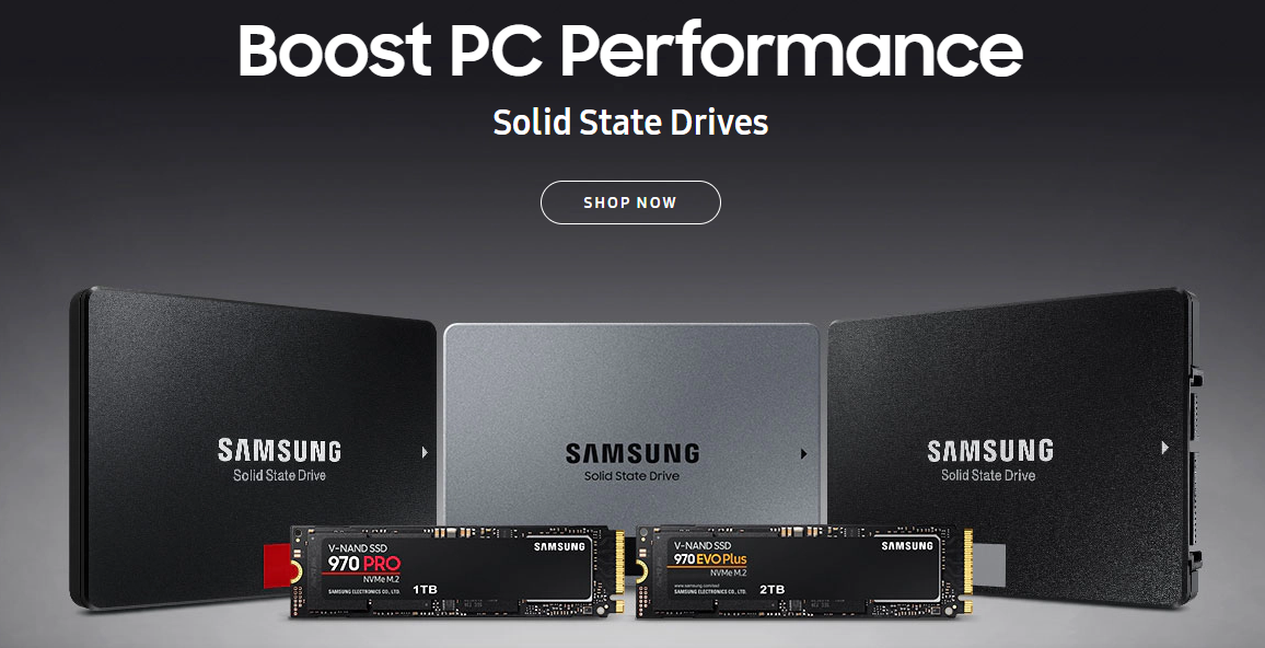 Samsung SSDs with VNAND