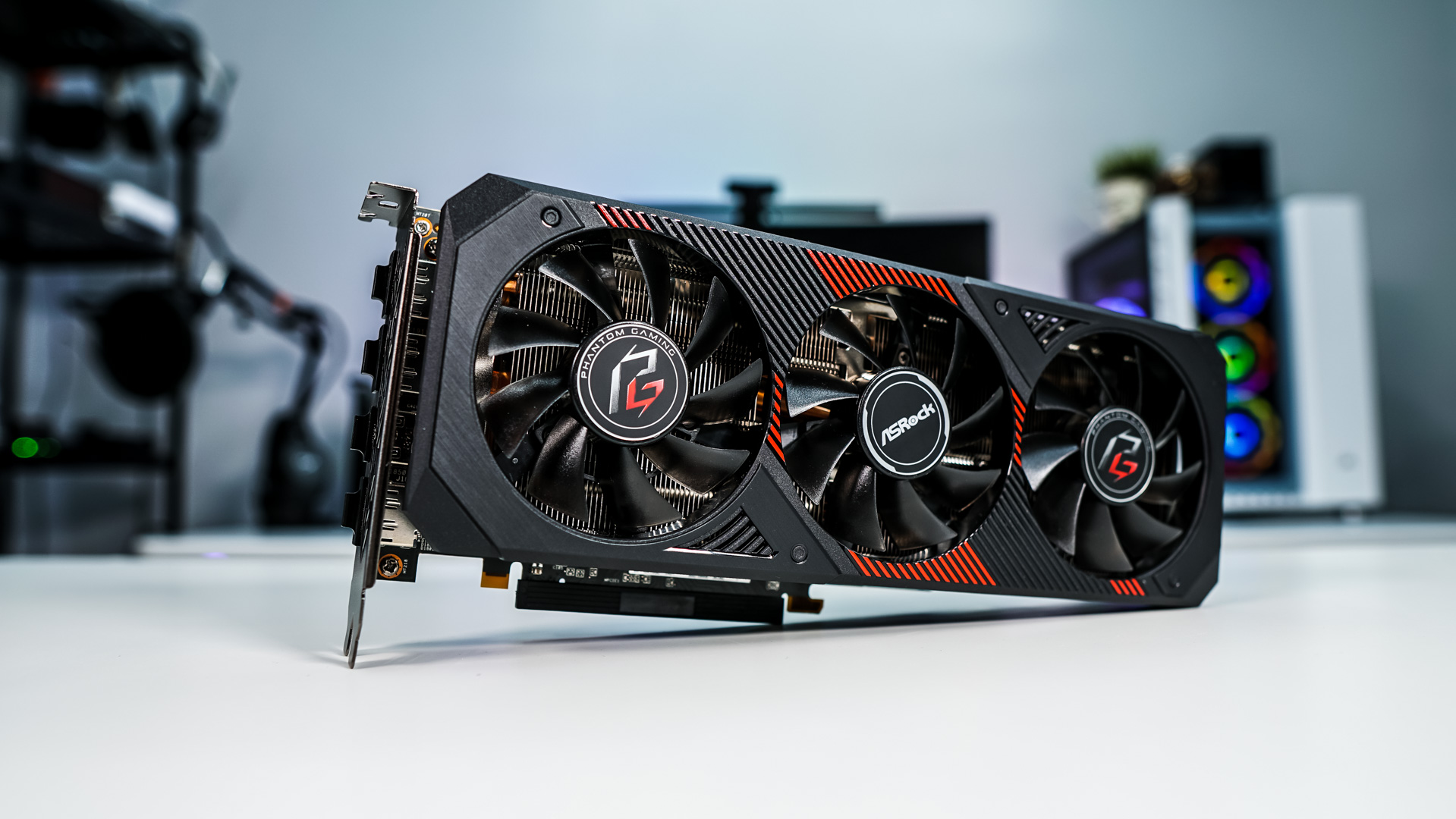 ASRock Radeon RX 5600 XT Phantom Gaming D3 6G OC Graphics Card