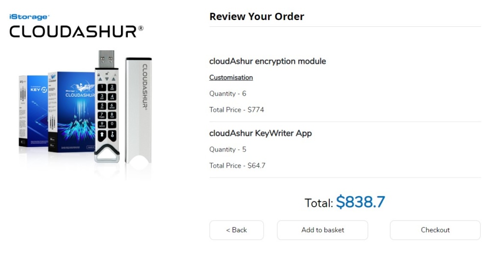 cloudashur keywriter cart