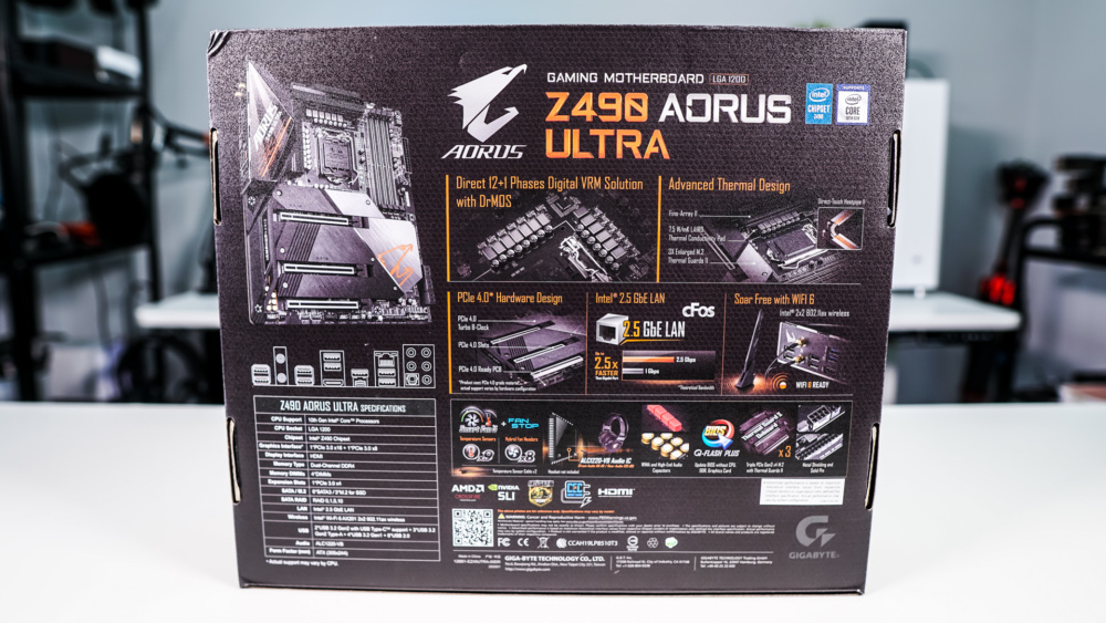 Gigabyte Z490 AORUS Ultra Motherboard