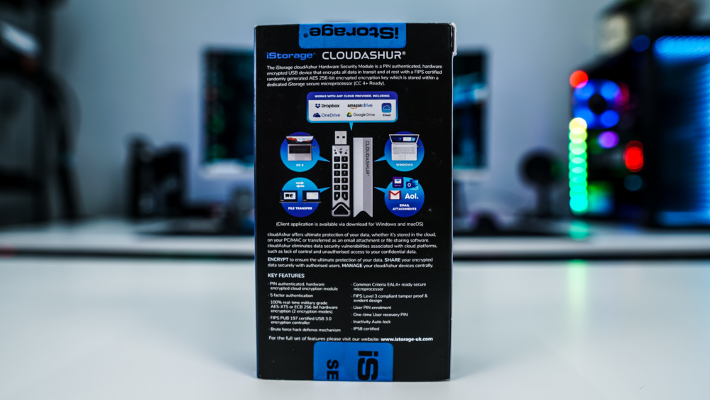 iStorage cloudAshur Cloud Encryption Module