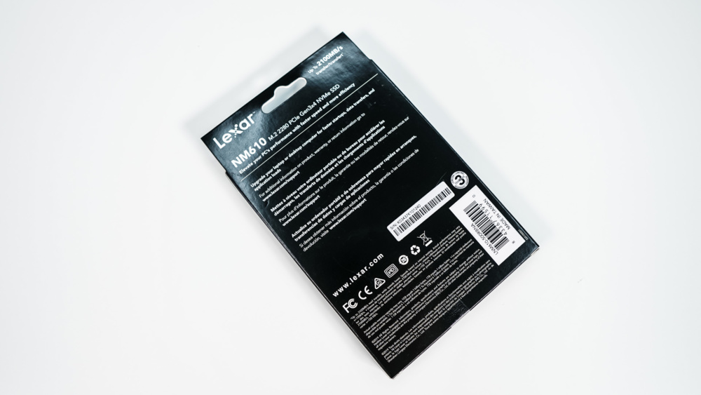 Lexar NM610 M.2 NVMe Solid State Drive