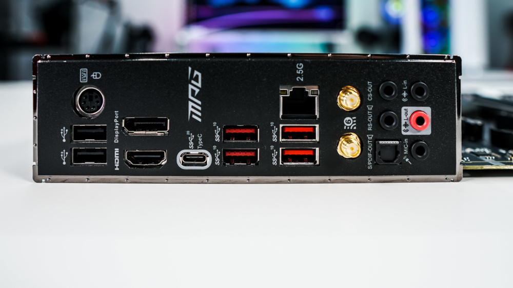 MSI MPG Z490 Gaming Carbon WiFi Motherboard