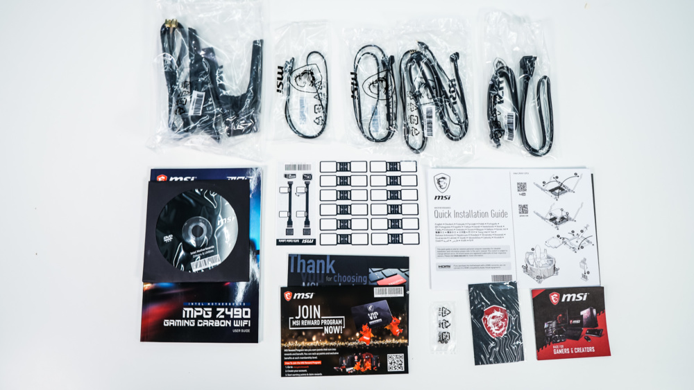 MSI MPG Z490 Gaming Carbon WiFi Motherboard
