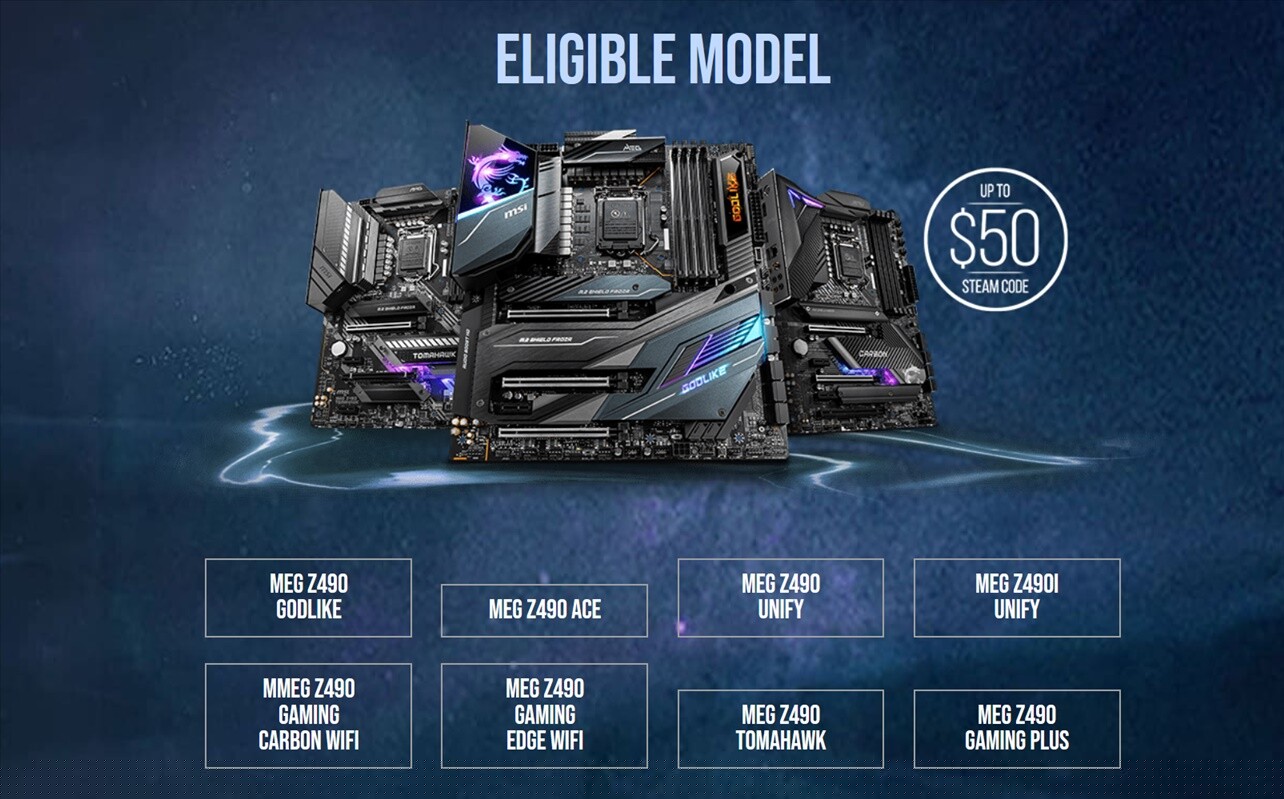 msi z490 upgrade program