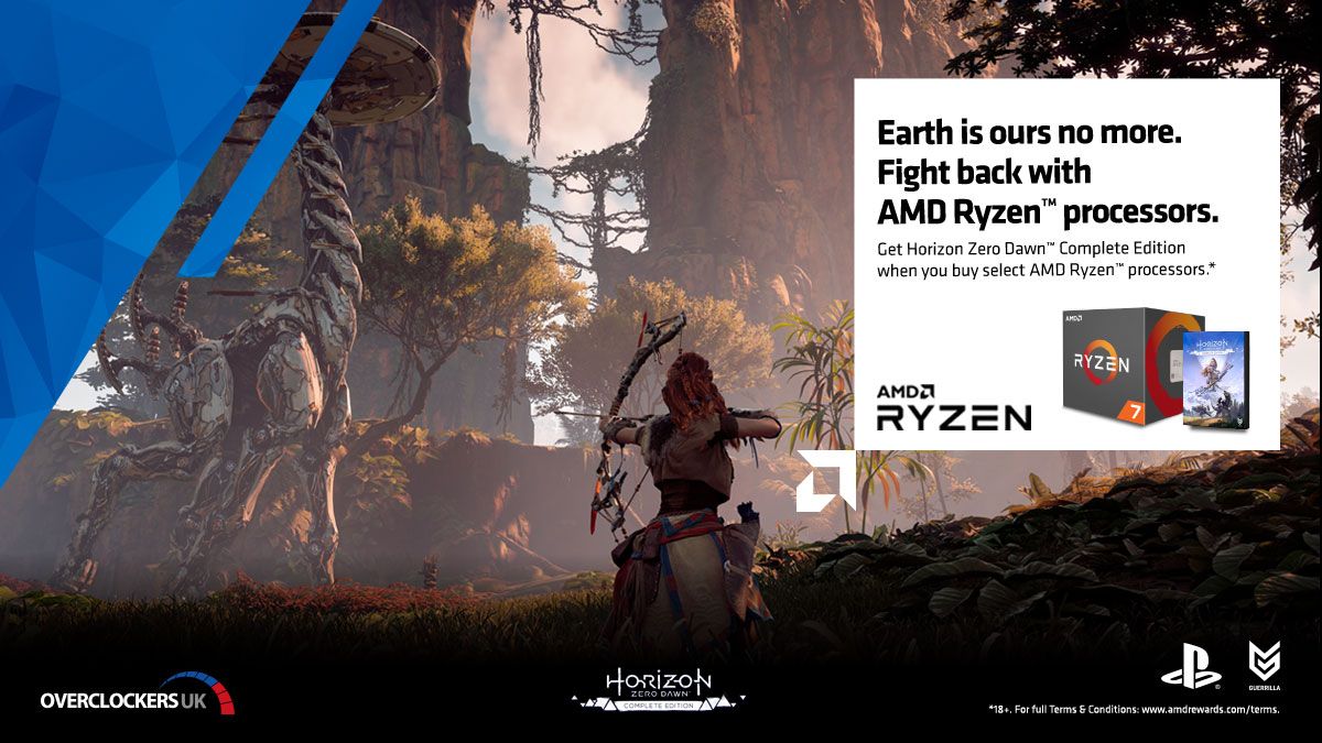 AMD Ryzen 3000 series CPUs bundled with Horizon Zero Dawn The Complete Edition for PC (Steam)