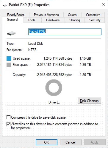 patriot pxd info 1
