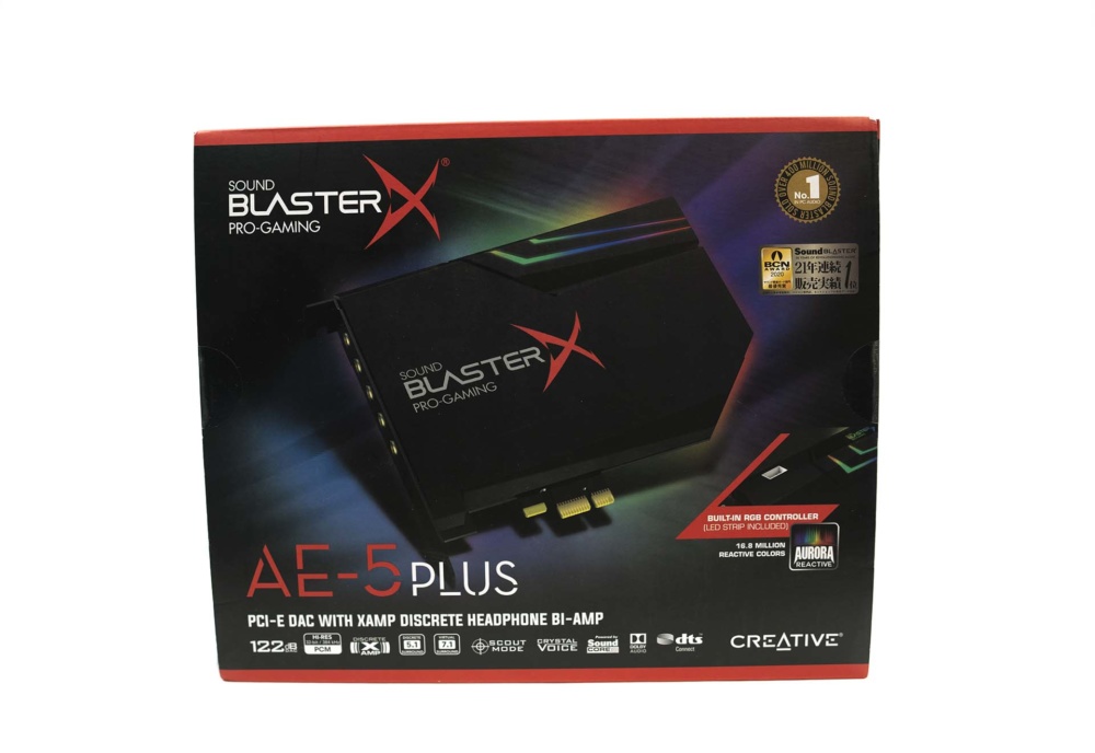 Sound Blaster AE-5 Plus box front