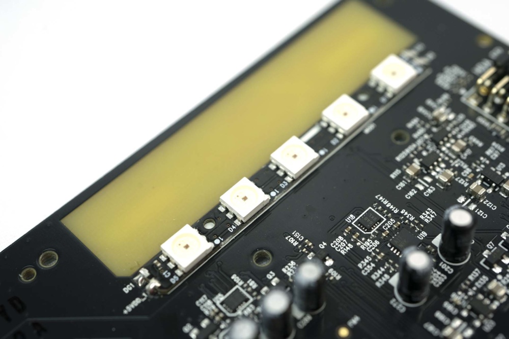 RGB LEDs sound blaster AE-5 Plus PCB