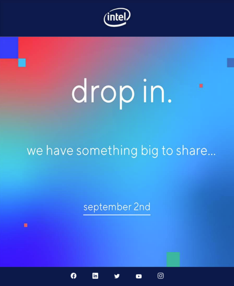 Intel event september 2