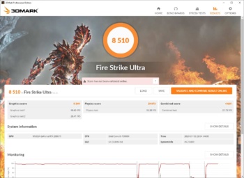 corsair one 3dmark ultra
