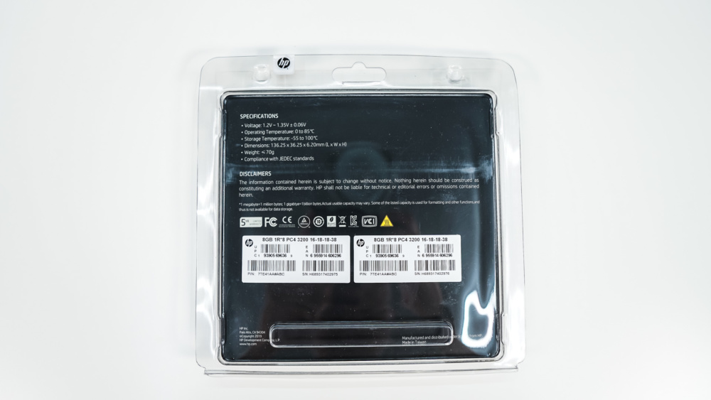 HP V6 DDR4-3200 16GB Memory Kit