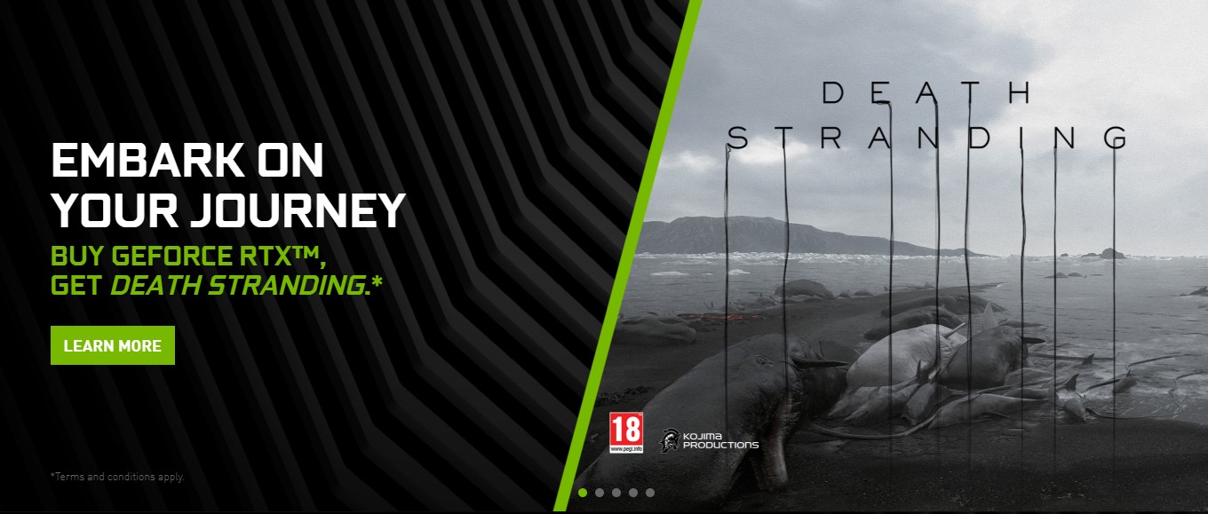 nvidia death stranding