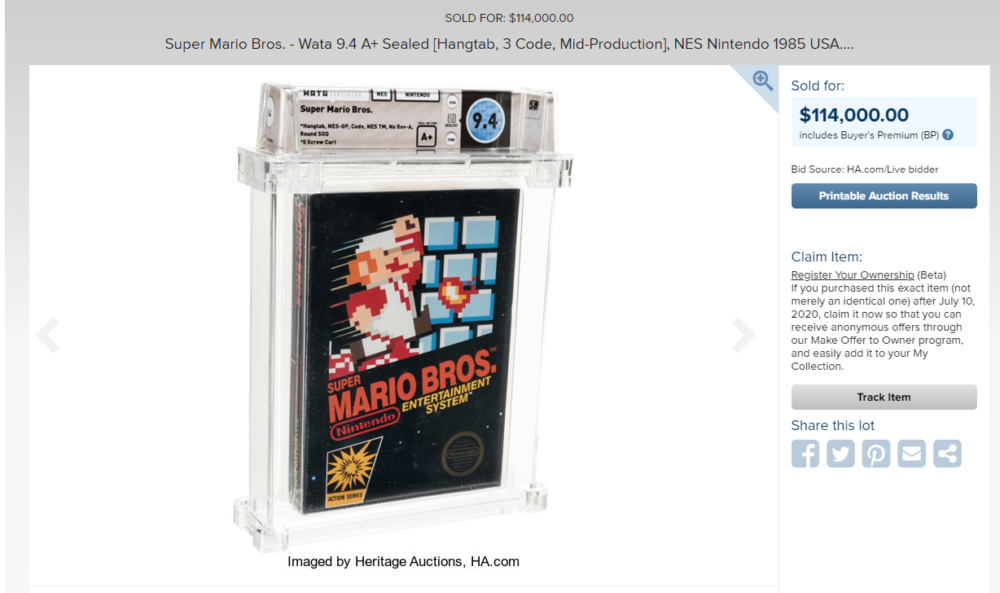 super mario sold 2