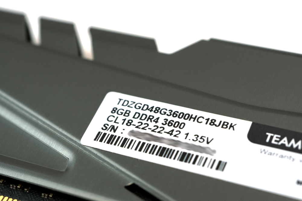 T-Force Dark Z specs