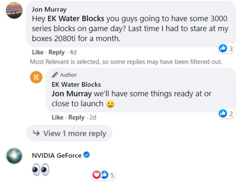 EK Water Blocks NVIDIA RTX 3000 2