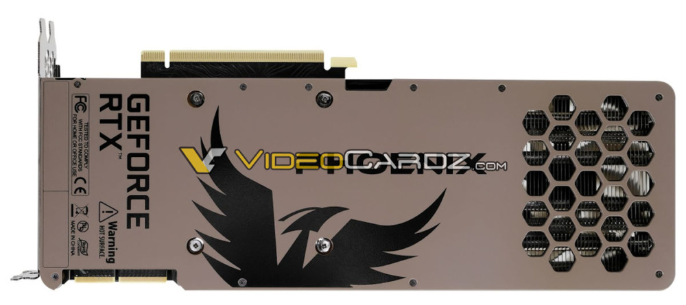 Gainward NVIDIA GeForce RTX 3090 3080 backplate