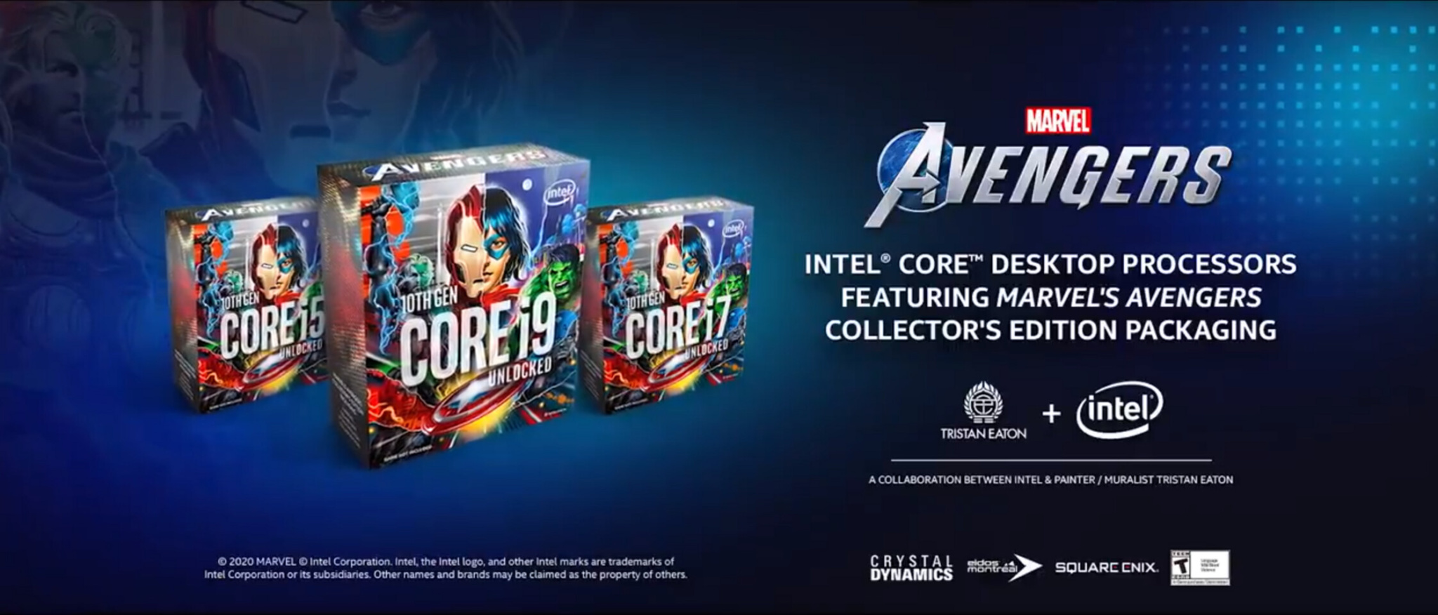 Intel Marvel Avengers Collectors Edition