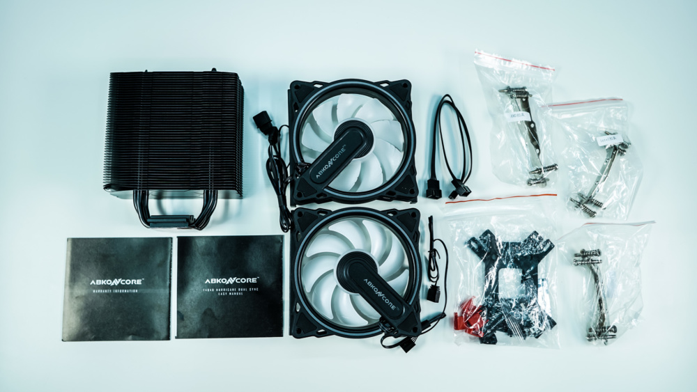 ABKONCORE CT404B Dual Sync CPU Cooler