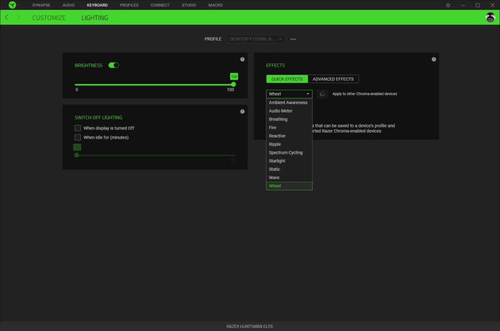 razer huntsman elite ss5