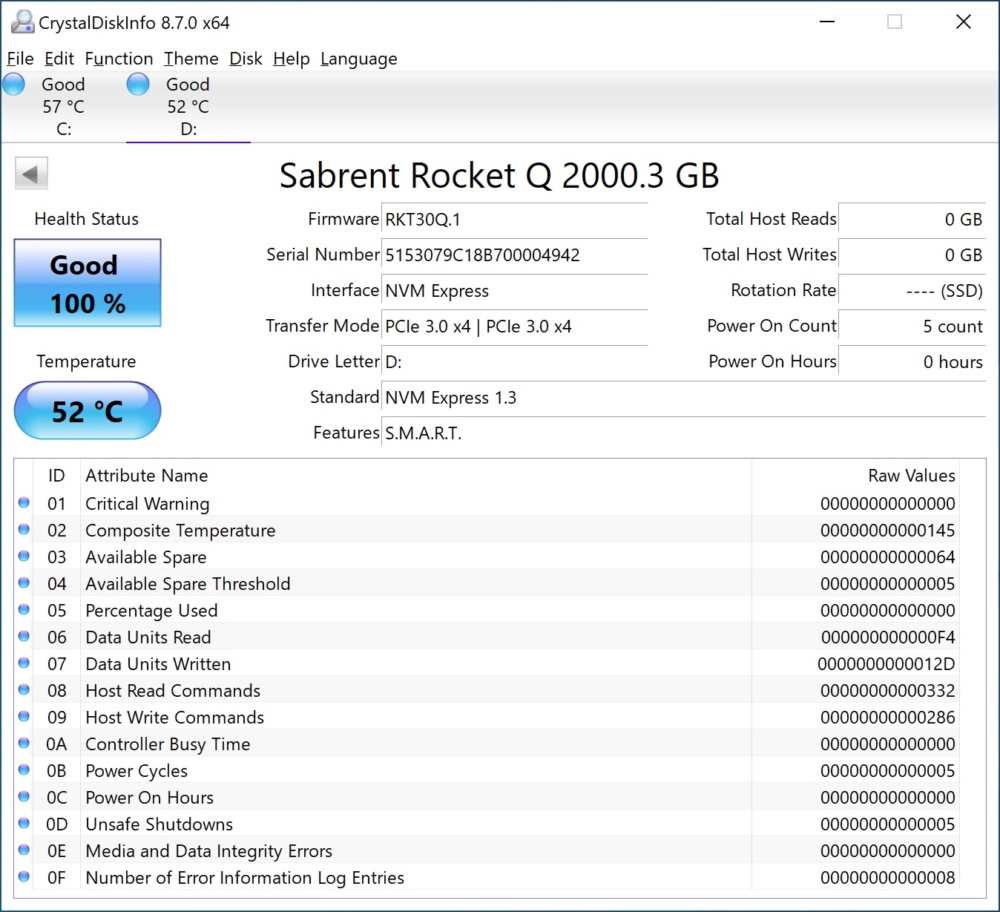 sabrent rocket q info2