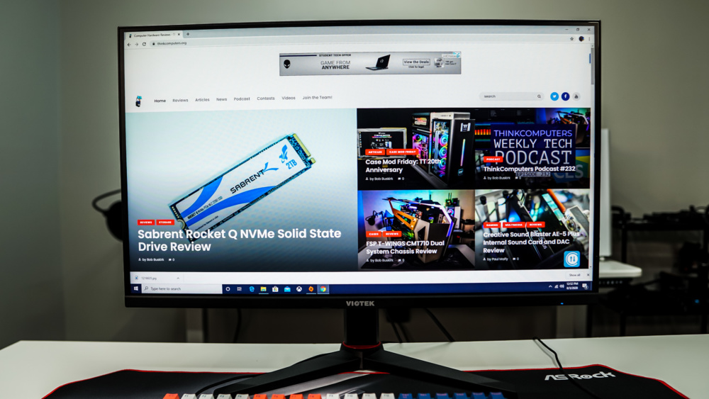 Viotek GFT27CXB Gaming Monitor