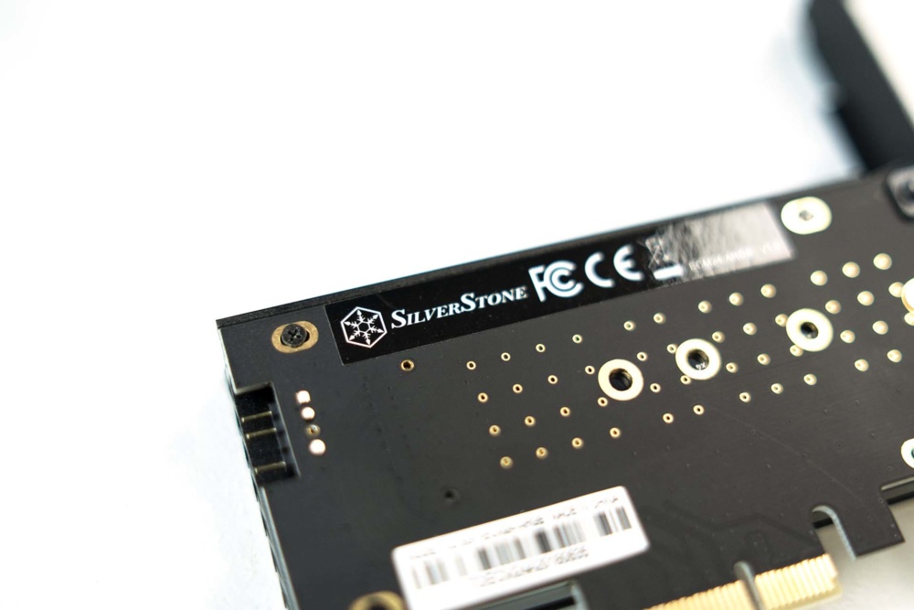 backside logo Silverstone ECM24-ARGB