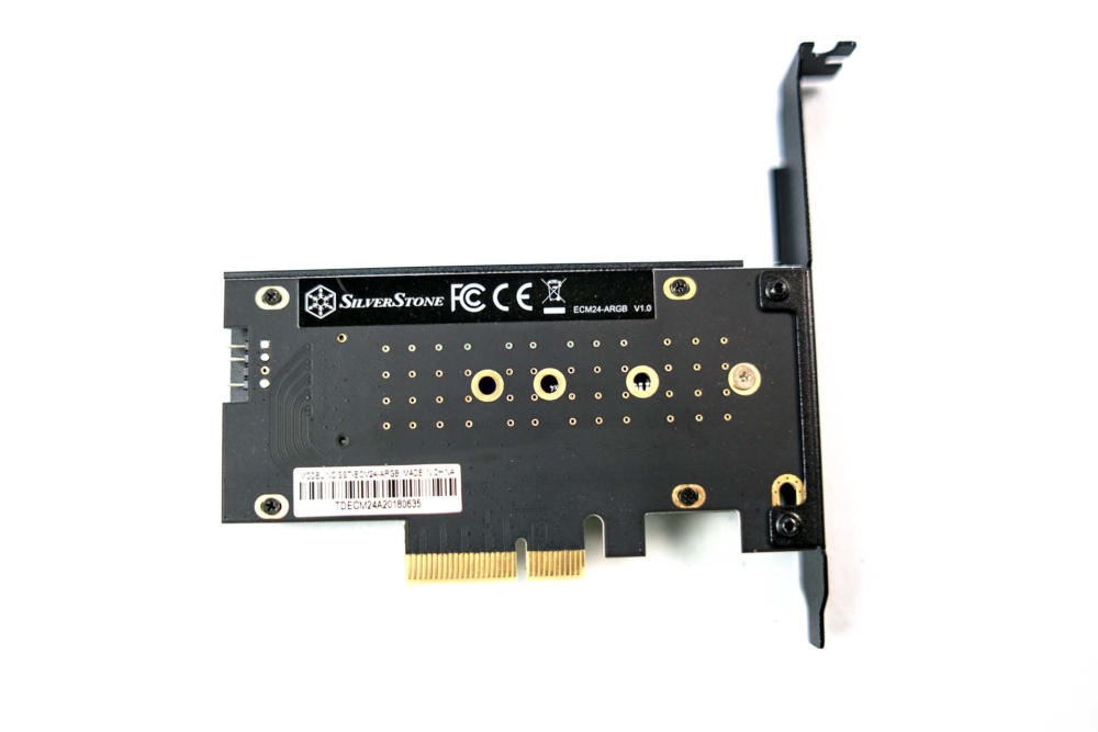 back view Silverstone ECM24-ARGB